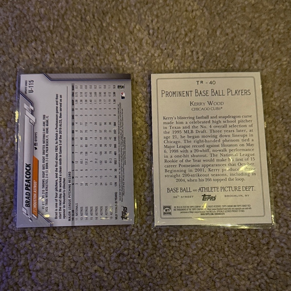 Topps Baseball Cards - Picture 2 of 2